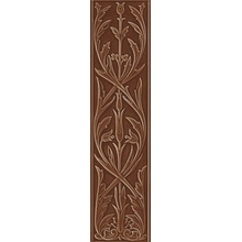 Ceramiche Grazia Epoque С000220123 HER7_ERMITAGE CARAMEL CR stěnová dlaždice 20x80 cm, Itálie, krakelování - fotografie 1 - foto 1