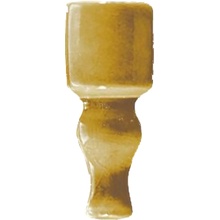 Ceramiche Grazia Epoque С000220153 FIAE8_Ang.Finale6,5x2D.MustardCr. Úhel 2x6,5 cm, Itálie, krakelování - fotografie 1 - foto 1