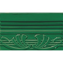 Ceramiche Grazia Epoque TED6 Terminale Deco Bottle Craquele Rand 12x20 cm, Italië - foto 1 - foto 1
