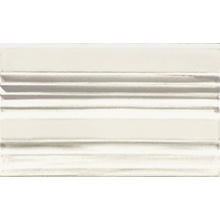 Ceramiche Grazia Epoque TEP5 Terminale Pitti Bianco Craquele Rand 12x20 cm, Italië - foto 1 - foto 1