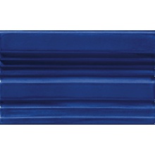 Ceramiche Grazia Epoque TEP9 Terminale Pitti Cobalt Craquele Rand 12x20 cm, Italië - foto 1 - foto 1