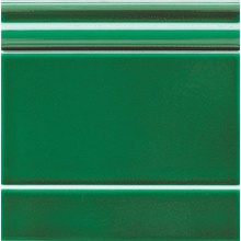 Ceramiche Grazia Epoque ZOE6 Zoccolo Dark Bottle Craquele plint 20x20 cm, Italië - foto 1 - foto 1