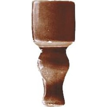Ceramiche Grazia Epoque FIAE7 Angoli Finale Dark Caramel Craquele Speciaal element 3x6 cm, Italië - foto 1 - foto 1