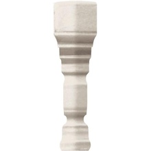 Ceramiche Grazia Epoque TEAD5 Angoli Terminale Deco Bianco Craquele Speciaal element 2x12 cm, Italië - foto 1 - foto 1