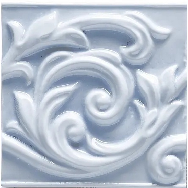 Ceramiche Grazia Essenze С000396025 VO06_Voluta13X13Genziana Decor 13x13 cm, Italy - photo 1 Ceramiche Grazia Essenze С000396025 VO06_Voluta13X13Genziana Decor 13x13 cm, Italy - photo 1