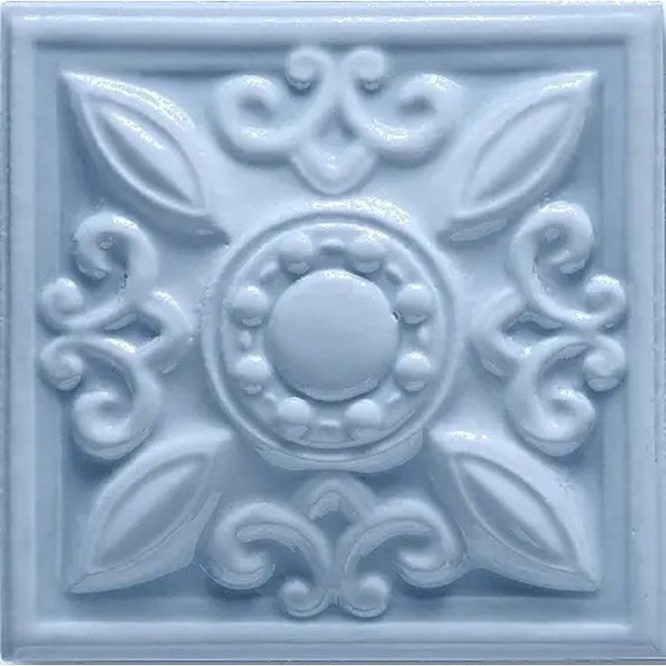 Ceramiche Grazia Essenze С000395945 NEO06_Neoclassico13X13Genziana Dekor 13x13 cm, Itálie - fotografie 1 Ceramiche Grazia Essenze С000395945 NEO06_Neoclassico13X13Genziana Dekor 13x13 cm, Itálie - fotografie 1