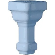 Ceramiche Grazia Essenze С000395853 CAAP06_Ang.Est.PareteCapit.Genziana Angle 3x7,5 cm, Italy - photo 1 - photo 1