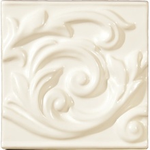 Ceramiche Grazia Essenze С000396020 VO010_Voluta13X13BiancoCraquele Dekor 13x13 cm, Włochy, krakel - zdjęcie 1 - zdjęcie 1