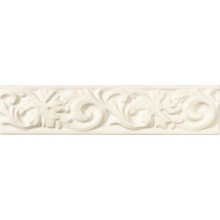 Ceramiche Grazia Essenze С000396030 VO1000_Voluta6X26BiancoCraquele Dekor 6x26 cm, Włochy, krakel - zdjęcie 1 - zdjęcie 1