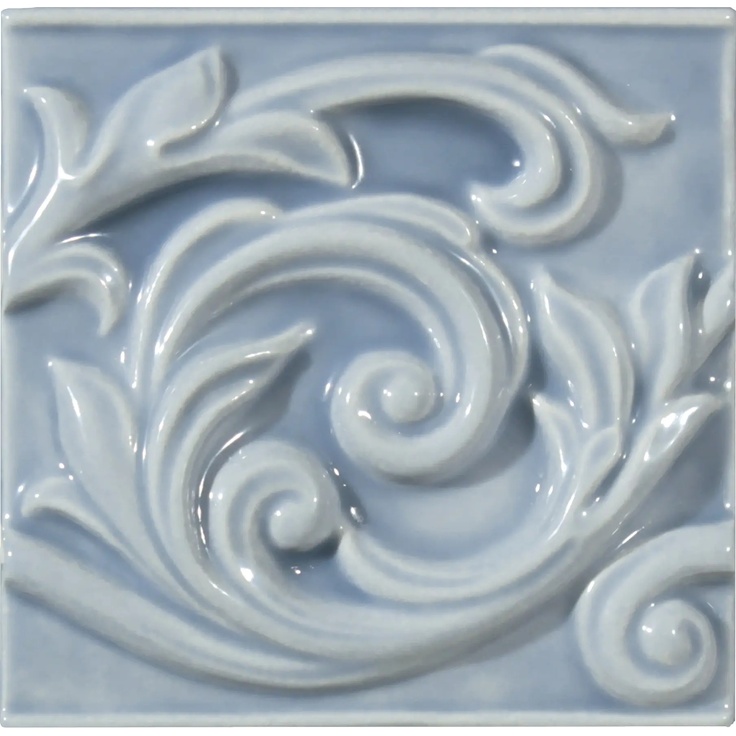 Ceramiche Grazia Essenze С000396025 VO06_Voluta13X13Genziana Decor 13x13 cm, Italy - photo 1 Ceramiche Grazia Essenze С000396025 VO06_Voluta13X13Genziana Decor 13x13 cm, Italy - photo 1