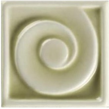 Ceramiche Grazia Essenze TOD08 Onda Tozzetto Felce Craquele Insert 6x6 cm, Italy - photo 1 - photo 1