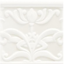 Ceramiche Grazia Essenze LIB010 Liberty Bianco Craquele Decor 13x13 cm, Italy - photo 1 - photo 1