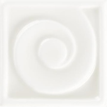 Ceramiche Grazia Essenze TOD010 Onda Tozzetto Bianco Craquele Insert 6x6 cm, Italy - photo 1 - photo 1