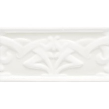 Ceramiche Grazia Essenze LIB1000 Liberty Bianco Craquele Border 6,5x13 cm, Italy - photo 1 - photo 1
