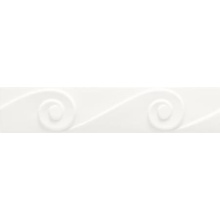 Ceramiche Grazia Essenze ONDA010 Onda Bianco Craquele Border 6x26 cm, Italy - photo 1 - photo 1