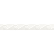 Ceramiche Grazia Essenze ONDA1000 Onda Bianco Craquele Border 3x26 cm, Italy - photo 1 - photo 1