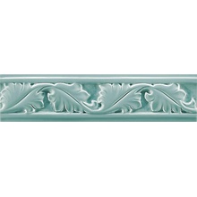 Ceramiche Grazia Formae FO8 Foliage Diamond Mist Rand 6x26 cm, Italië - foto 1 - foto 1