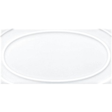Ceramiche Grazia Formae OVA1 Oval Cotton Decoratie 13x26 cm, Italië - foto 1 - foto 1