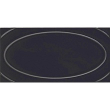Ceramiche Grazia Formae OVA2 Oval Ebony Decoratie 13x26 cm, Italië - foto 1 - foto 1