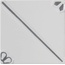 Ceramiche Grazia Formelle С000282180 ANV5_13X13 ANVERSA ARGENTO vægflise 13x13 cm, Italien, krakelering - foto 1 Ceramiche Grazia Formelle С000282180 ANV5_13X13 ANVERSA ARGENTO vægflise 13x13 cm, Italien, krakelering - foto 1
