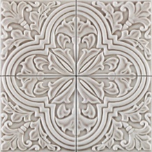 Ceramiche Grazia Formelle ALGA3 Algarve Greige Craquele Décor 13x13 cm, Italie - photo 1 - photo 1