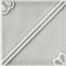 Ceramiche Grazia Formelle ANV11 Anversa Argento Craquele Décor 13x13 cm, Italie - photo 1 - photo 1