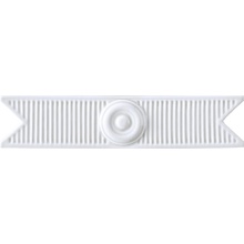 Ceramiche Grazia New Classic URBE1 Urbe Bianco Rand 5,5x26 cm, Italië - foto 1 - foto 1