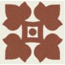 Ceramiche Grazia Old England OEED3 Tozz Ed Chester Inzetstuk 4x4 cm, Italië - foto 1 - foto 1