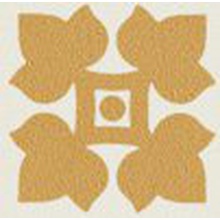 Ceramiche Grazia Old England OEED2 OEED2 Tozz Ed Leeds Inzetstuk 4x4 cm, Italië, behang  - foto 1 - foto 1