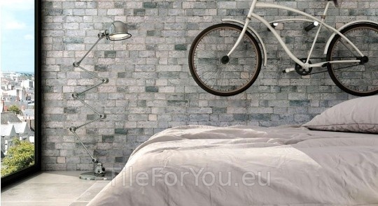 Gresart Brick 33x47 см, geglazuurd keramisch graniet, Portugal, baksteen - interieurfoto 1