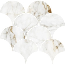 Halcon Barnaby С000578844 Barnaby Escama Pulido White 28x29 Mozaik 28x29 cm, Spanien, andre typer marmor - foto 1 - foto 1