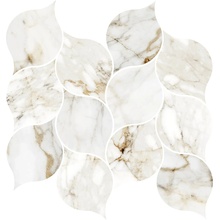 Halcon Barnaby С000578846 Barnaby Hojas Pulido White 28,9x27,2 Mozaik 27,2x28,9 cm, Spanien, andre typer marmor - foto 1 - foto 1