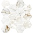 Halcon Barnaby С000578845 Barnaby Hexagono Pulido White 28,3x26,5 Mosaik 26,5x28,3 cm, Spanien, andere marmorsorten - Foto 1