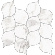 Halcon Capitol С000579767 Capitol White Hojas Brillo 28,9x27,2 Mosaico 27,2x28,9 cm, Espanha, outros tipos de mármore - foto 1 - foto 1