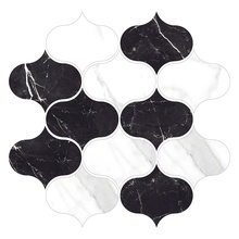 Halcon Capitol С000579778 Capitol/Luxury White/Black Ornas Pulido 29,8x28,6 Mosaico 28,6x29,8 cm, Espanha, outros tipos de mármore - foto 1 - foto 1