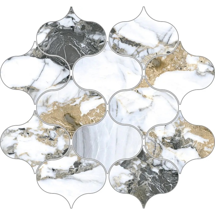 Halcon Liberty С000579408 Liberty Blanco Ornas Pulido 29,8x28,6 Mosaic 28,6x29,8 cm, Spain, other types of marble - photo 1 Halcon Liberty С000579408 Liberty Blanco Ornas Pulido 29,8x28,6 Mosaic 28,6x29,8 cm, Spain, other types of marble - photo 1