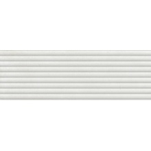 Halcon Mood Fluted White Mat Rect väggplatta 30x90 cm, Spanien, under betong - foto 1 - foto 1
