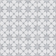 Harmony Cuban Silver Star 9mm porcelain tile 22,3x22,3 cm, Spain, concrete  - photo 1 - photo 2