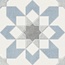 Harmony Doha С000595293 39600_DOHA BLUE FLOWER SP/22,3 gres porcelánový 22,3x22,3 cm, Španělsko - fotografie 1