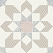 Harmony Doha С000595291 39601_DOHA TAUPE FLOWER SP/22,3 porcelain tile 22,3x22,3 cm, Spain - photo 1 - photo 1