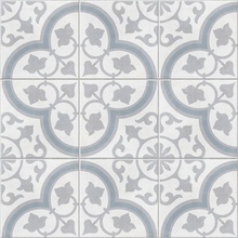 Harmony Havana 24763 Silver Ornate/22,3 porcelain tile 22,3x22,3 cm, Spain, stone  - photo 1 - photo 2