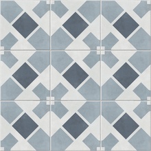 Harmony Havana 24764 White Cross/22,3 porcelain tile 22,3x22,3 cm, Spain, stone  - photo 1 - photo 2