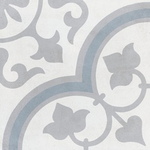 Harmony Havana Silver Ornate 9mm porcelain tile 22,3x22,3 cm, Spain, concrete  - photo 1 - photo 1