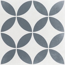 Harmony Havana White Petals 9mm porcelain tile 22,3x22,3 cm, Spain, concrete  - photo 1 - photo 1