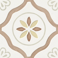 Harmony Llevant С000606803 40462_LLEVANT CLAY PETALS LT/22,3 porcelain tile 22,3x22,3 cm, Spain - photo 1 - photo 1