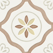 Harmony Llevant 40462 Clay Petals Lt porcelain tile 22,3x22,3 cm, Spain, none - photo 1 - photo 1