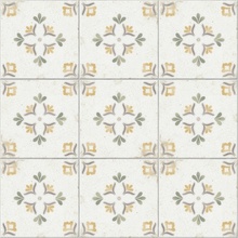 Harmony Mayolica 41825 Flower porcelain tile 15x15 cm, Spain - photo 1 - photo 2