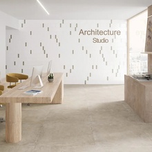 Harmony Meraki 90x90 см, glazovaný keramický granit, Španělsko, beton - fotografie interiéru 1 - foto 2