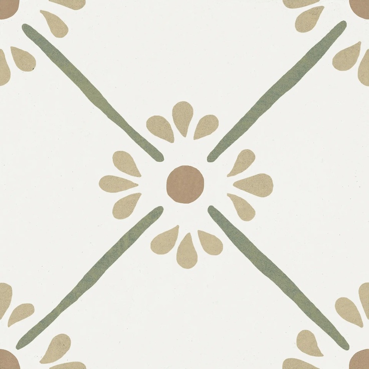 Harmony Provenza С000584906 37788_PROVENZA GREEN FLOWER/22,3 Feinsteinzeug 22,3x22,3 cm, Spanien - Foto 1 Harmony Provenza С000584906 37788_PROVENZA GREEN FLOWER/22,3 Feinsteinzeug 22,3x22,3 cm, Spanien - Foto 1