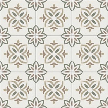 Harmony Provenza 37792 Green Bloom keramisch graniet 22,3x22,3 cm, Spanje - foto 1 - foto 2